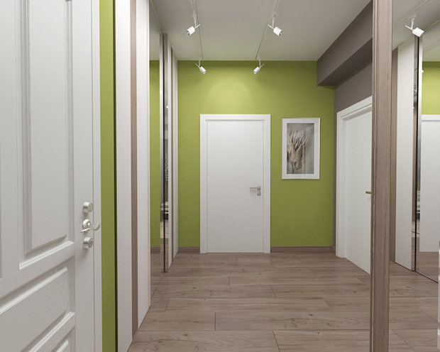 Фото из портфолио Квартира с нотками природы – фотографии дизайна интерьеров на INMYROOM
