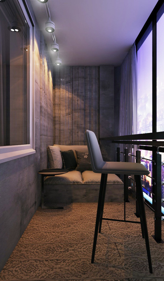 Фотография: Балкон в стиле Лофт, Современный – фото на INMYROOM