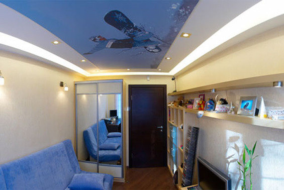 Фотография: Детская в стиле Современный, Дизайн интерьера, Потолок – фото на INMYROOM