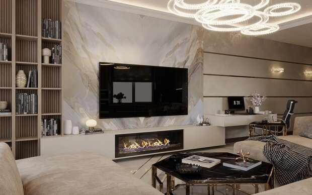 Фото из портфолио Дизайн интерьера квартиры для молодой девушки в стиле ар-деко – фотографии дизайна интерьеров на INMYROOM