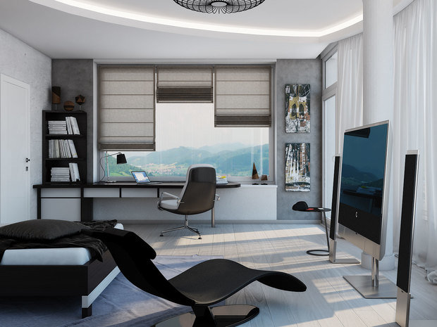 Фотография: Офис в стиле Современный – фото на INMYROOM
