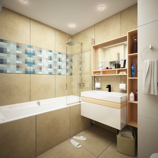 Фото из портфолио Квартира в Химках, 80 м2 – фотографии дизайна интерьеров на INMYROOM