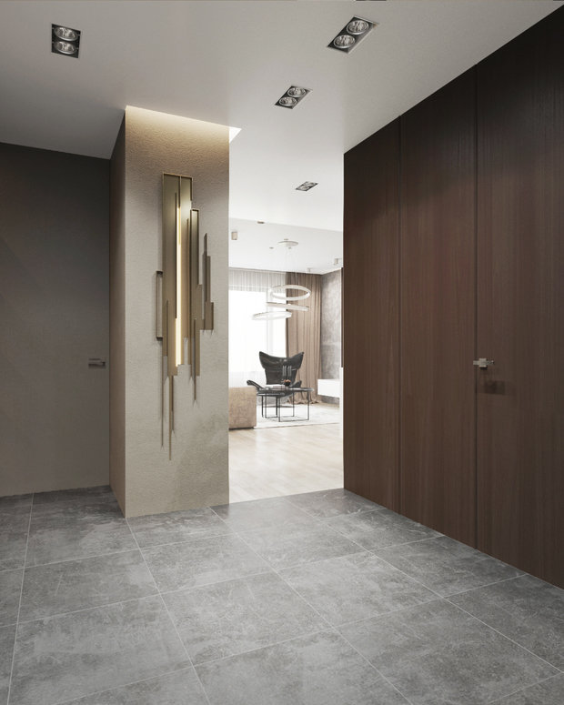 Фото из портфолио Квартира в Москве 70м2 – фотографии дизайна интерьеров на INMYROOM