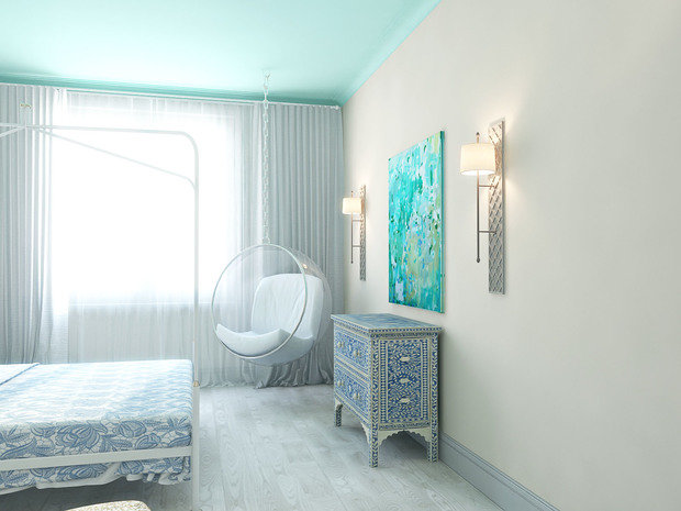 Фото из портфолио Седьмое небо – фотографии дизайна интерьеров на INMYROOM