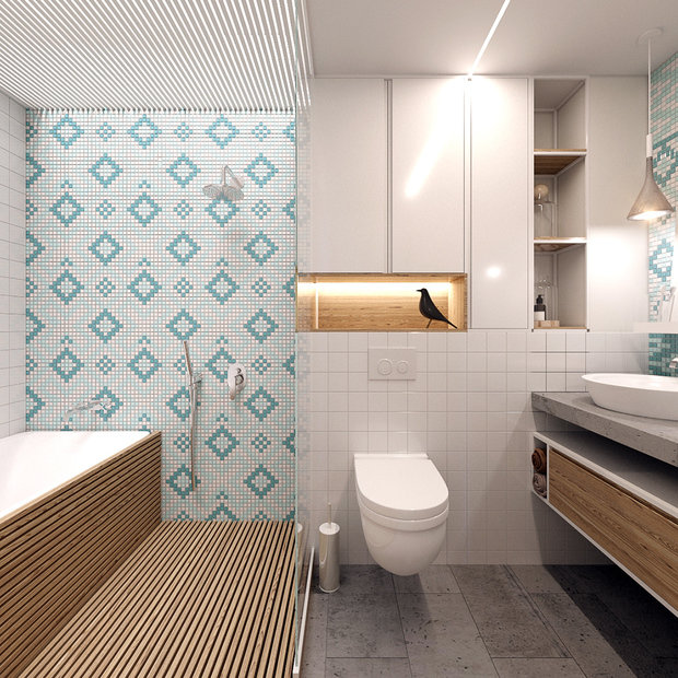 Фото из портфолио Квартира на Фермском шоссе – фотографии дизайна интерьеров на INMYROOM