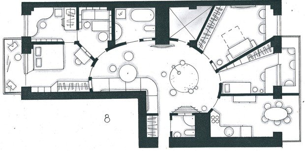 Фото из портфолио Мои перепланировки – фотографии дизайна интерьеров на INMYROOM