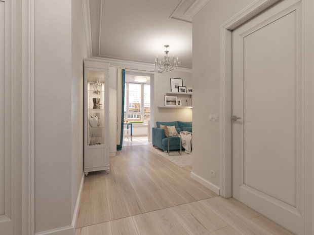 Фото из портфолио Однокомнатная квартира – фотографии дизайна интерьеров на INMYROOM