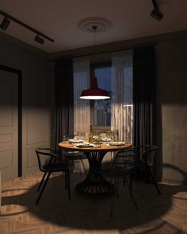 Фото из портфолио Квартира Хрущевка – фотографии дизайна интерьеров на INMYROOM