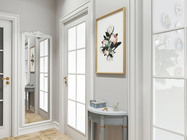 Фото из портфолио Интерьер 1-комнатной квартиры в ЖК Золотые купола – фотографии дизайна интерьеров на INMYROOM