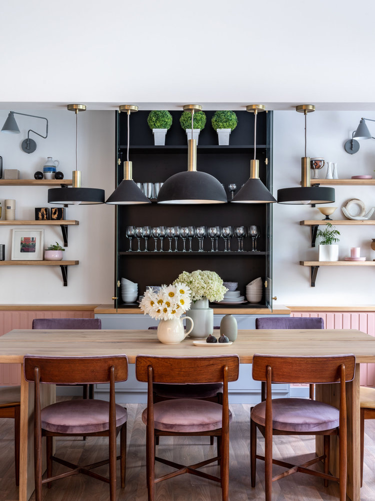 Фотография: Кухня и столовая в стиле Скандинавский, Ремонт на практике, ламинат, ламинат на полу, ламинат на стене – фото на INMYROOM Фотография: Кухня и столовая в стиле Скандинавский, Ремонт на практике, ламинат, ламинат на полу, ламинат на стене – фото на INMYROOM