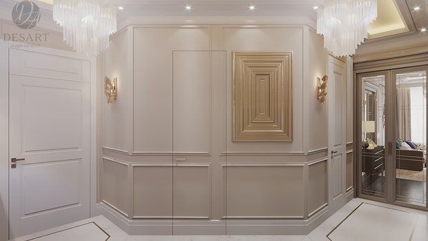 Фото из портфолио ЖК Утесов. Прихожая-коридор – фотографии дизайна интерьеров на INMYROOM