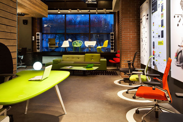Фотография: Офис в стиле Лофт, Офисное пространство, Дома и квартиры, Проект недели, Artplay – фото на INMYROOM