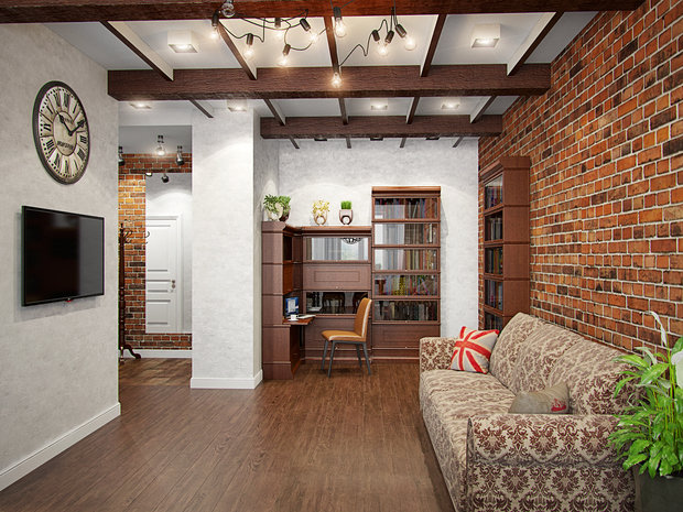 Фото из портфолио Квартира в стиле лофт – фотографии дизайна интерьеров на INMYROOM