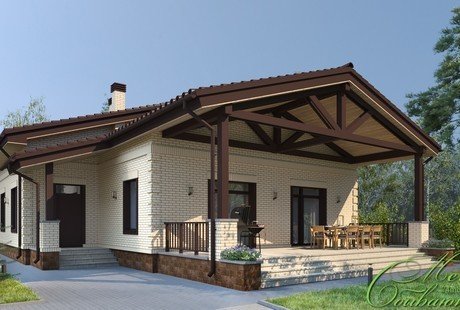 Комплекс жилых домов в загородном посёлке