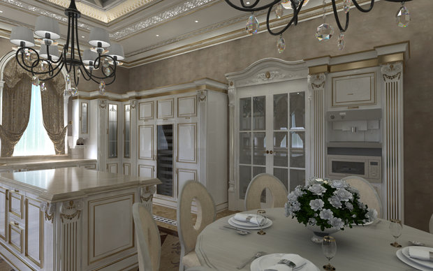 Фото из портфолио Кухня в классическом стиле  – фотографии дизайна интерьеров на INMYROOM