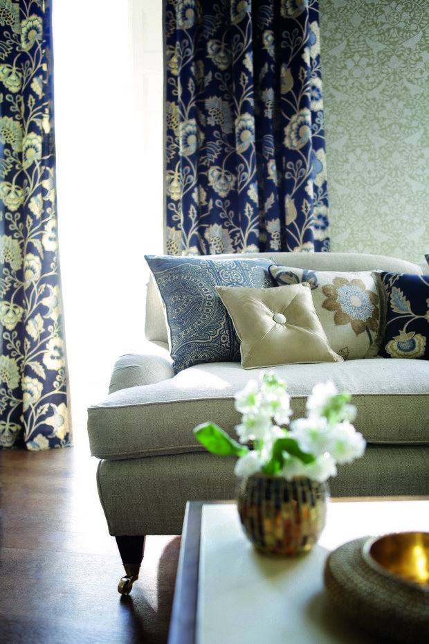 Фотография: Гостиная в стиле Прованс и Кантри, Декор интерьера, Текстиль – фото на INMYROOM