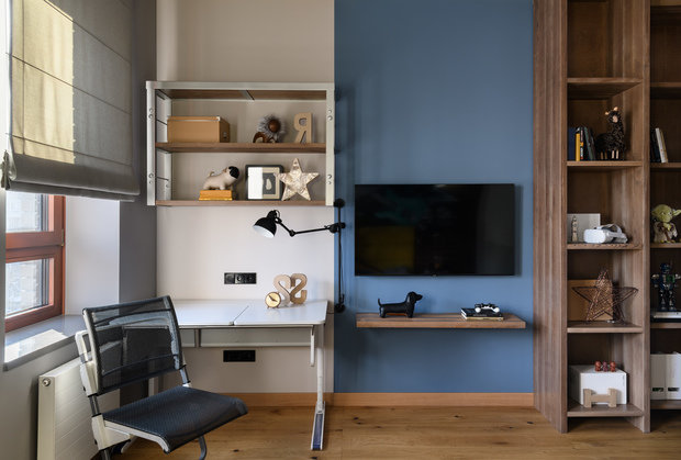 Фотография: Детская в стиле Современный, Квартира, Проект недели, Новосибирск, 4 и больше, Более 90 метров, Dizart – фото на INMYROOM