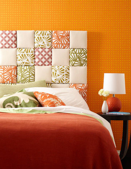 Фотография: Спальня в стиле Современный, Декор интерьера, Текстиль, Декор, Декор дома, Пэчворк – фото на INMYROOM