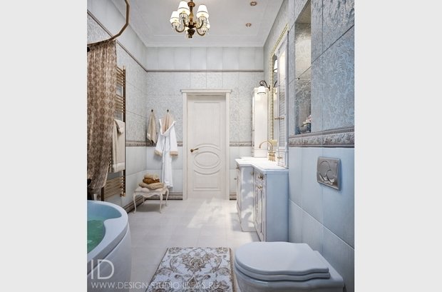 Фото из портфолио ДОМ В КЛАССИЧЕСКОМ СТИЛЕ В БЕЛОГОРСКЕ, 326 М² – фотографии дизайна интерьеров на INMYROOM