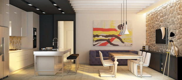 Фото из портфолио Таунхаус – фотографии дизайна интерьеров на INMYROOM