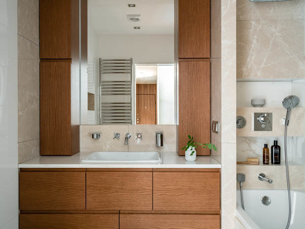 Фото из портфолио Ботанический сад  101 м2 – фотографии дизайна интерьеров на INMYROOM