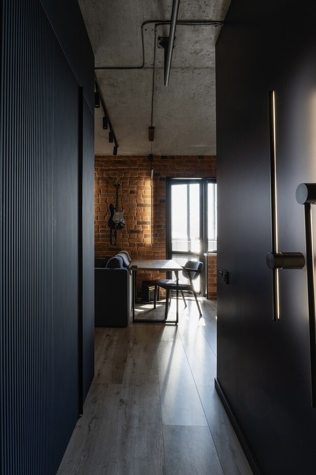 Фотография: Прихожая в стиле Лофт, Современный, Квартира, Студия, Проект недели, Самара, 40-60 метров, ART METR – фото на INMYROOM