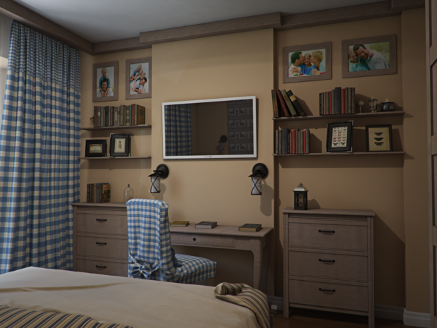 Фотография: Спальня в стиле Прованс и Кантри – фото на INMYROOM