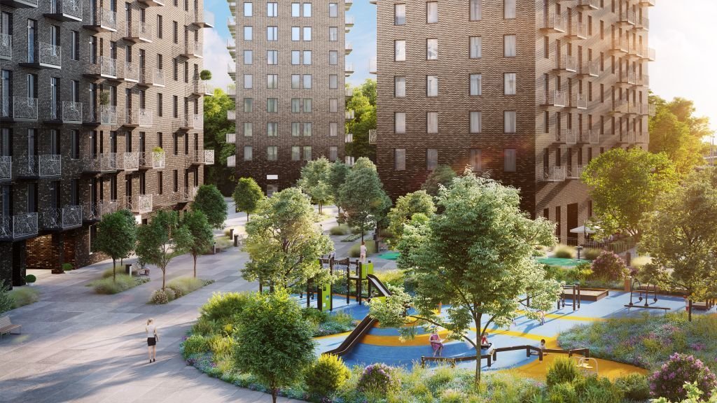 Фотография: в стиле , Перепланировка, 1 комната, 40-60 метров, ЖК «Символ», Донстрой – фото на INMYROOM