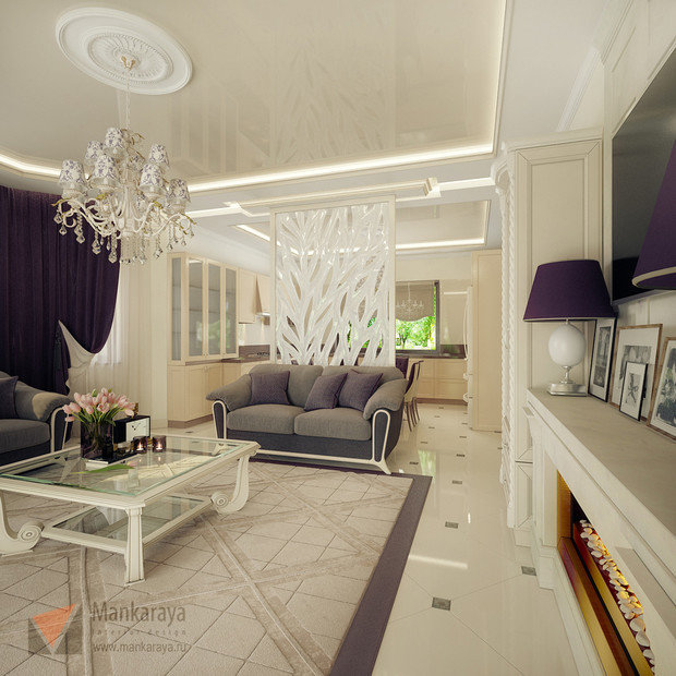 Фото из портфолио Коттедж 260 м2 – фотографии дизайна интерьеров на INMYROOM