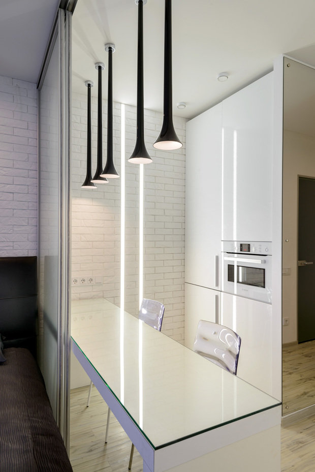 Фото из портфолио Квартира 29 м2 – фотографии дизайна интерьеров на INMYROOM