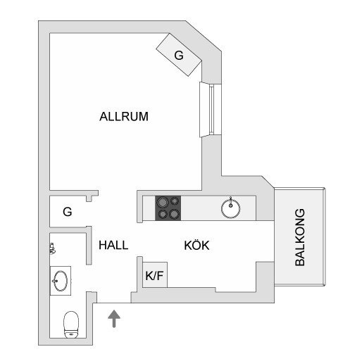 Фото из портфолио  Tomtebogatan 31, Stockholm – фотографии дизайна интерьеров на INMYROOM
