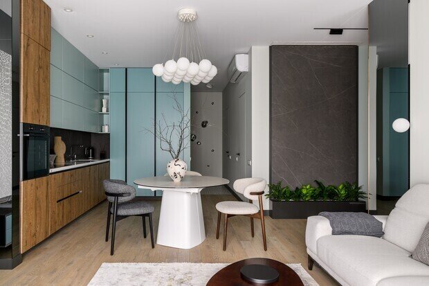 Фото из портфолио Мятный сандал – фотографии дизайна интерьеров на INMYROOM