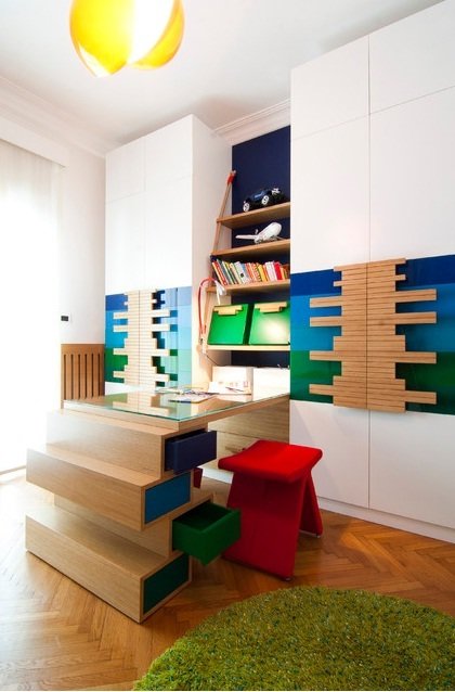 Фотография: Детская в стиле Скандинавский, Современный, Восточный, Декор интерьера, Цвет в интерьере, Индустрия, Новости, Маркет, Черный, Красный, Зеленый, Желтый – фото на INMYROOM