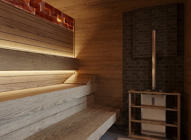 Фото из портфолио Дизайн проект бани – фотографии дизайна интерьеров на INMYROOM