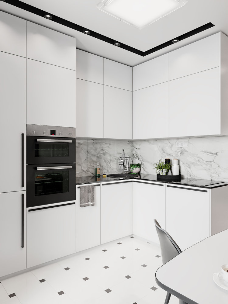 Фотография: Кухня и столовая в стиле Современный, Квартира, Проект недели, Даша Ухлинова, Зеленоград, ГМС-1, 2 комнаты, 40-60 метров – фото на INMYROOM Фотография: Кухня и столовая в стиле Современный, Квартира, Проект недели, Даша Ухлинова, Зеленоград, ГМС-1, 2 комнаты, 40-60 метров – фото на INMYROOM