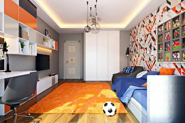 Фото из портфолио Американская классика – фотографии дизайна интерьеров на INMYROOM