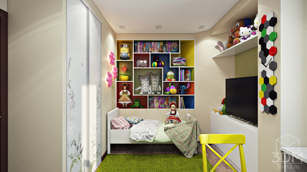 Фото из портфолио 3dm2 – фотографии дизайна интерьеров на InMyRoom.ru