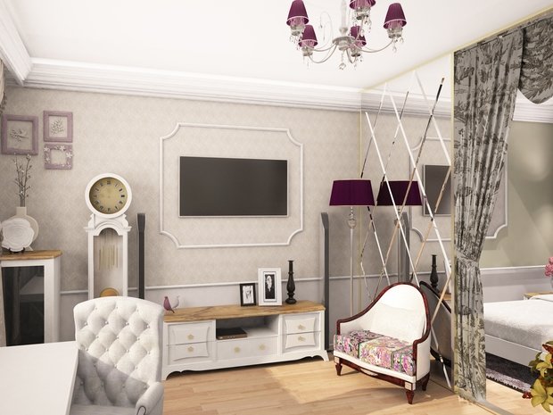 Фотография: Спальня в стиле Классический, Эклектика – фото на INMYROOM