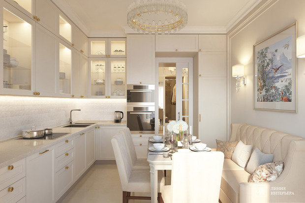 Фото из портфолио Квартира современная классика – фотографии дизайна интерьеров на INMYROOM