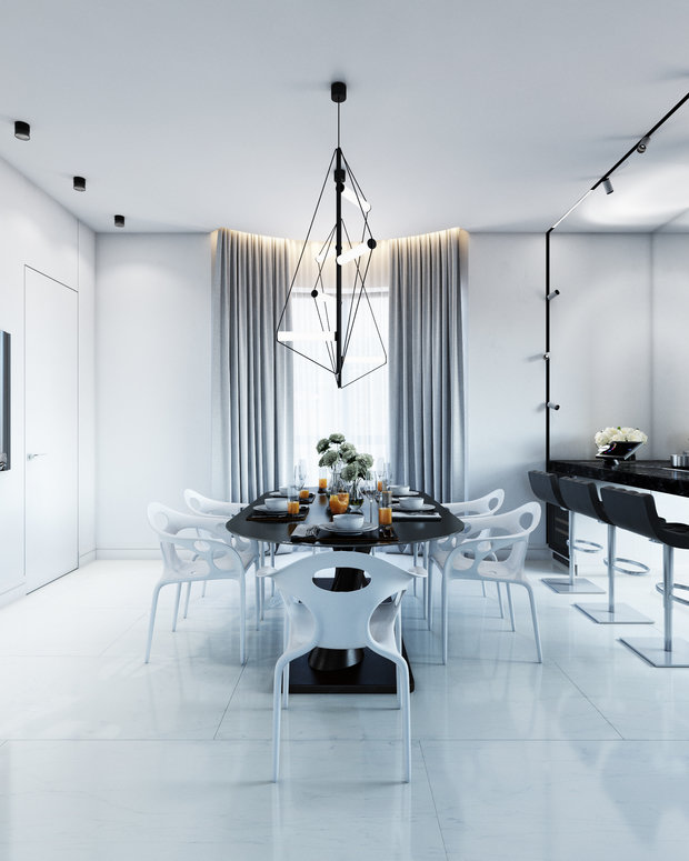 Фото из портфолио ДИЗАЙН ДОМА В СТИЛЕ МИНИМАЛИЗМ – фотографии дизайна интерьеров на INMYROOM