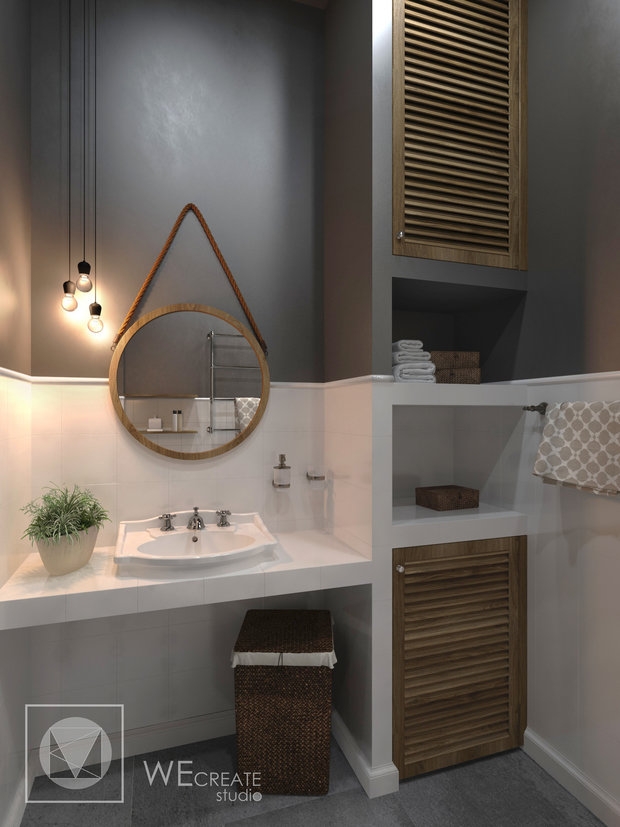 Фото из портфолио Уютный лофт в центре столицы – фотографии дизайна интерьеров на INMYROOM