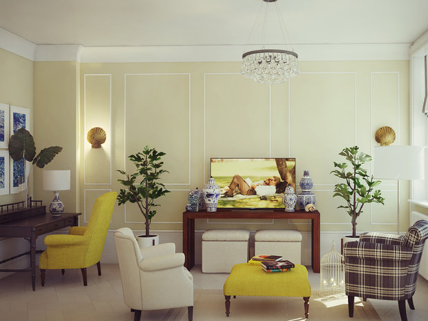 Фото из портфолио АПАРТАМЕНТЫ ЖК "СТУДЕНЧЕСКАЯ 20" – фотографии дизайна интерьеров на INMYROOM