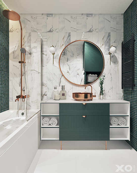 Фото из портфолио Минимализм от XO Design – фотографии дизайна интерьеров на INMYROOM