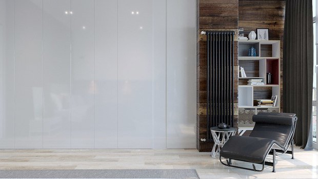 Фото из портфолио Мягкий брутализм – фотографии дизайна интерьеров на INMYROOM