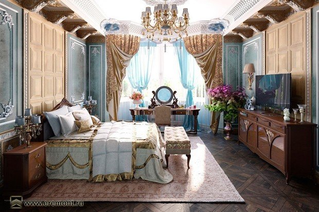 Фото из портфолио Дизайн и ремонт квартиры в ЖК «Миракс Парк» — Венецианская роскошь – фотографии дизайна интерьеров на INMYROOM
