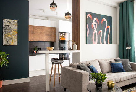 ЖК "Пресненский" - Малахитовая шкатулка (фото)