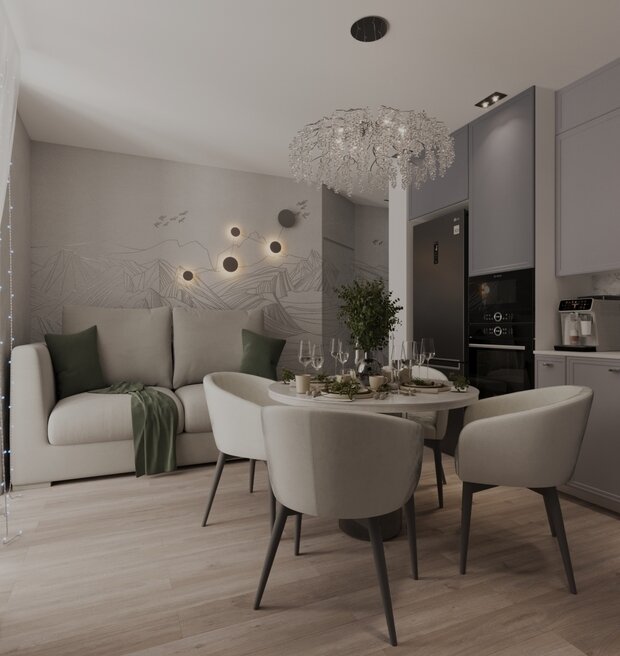 Фото из портфолио Кухня-столовая  – фотографии дизайна интерьеров на INMYROOM