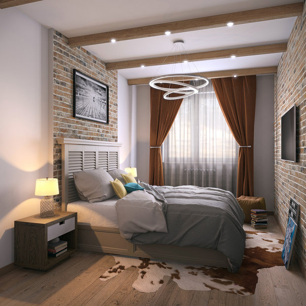 Фото из портфолио в стиле Гранж – фотографии дизайна интерьеров на INMYROOM