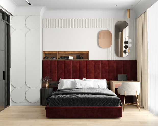 Фото из портфолио Апартаменты в апарт-отеле – фотографии дизайна интерьеров на INMYROOM