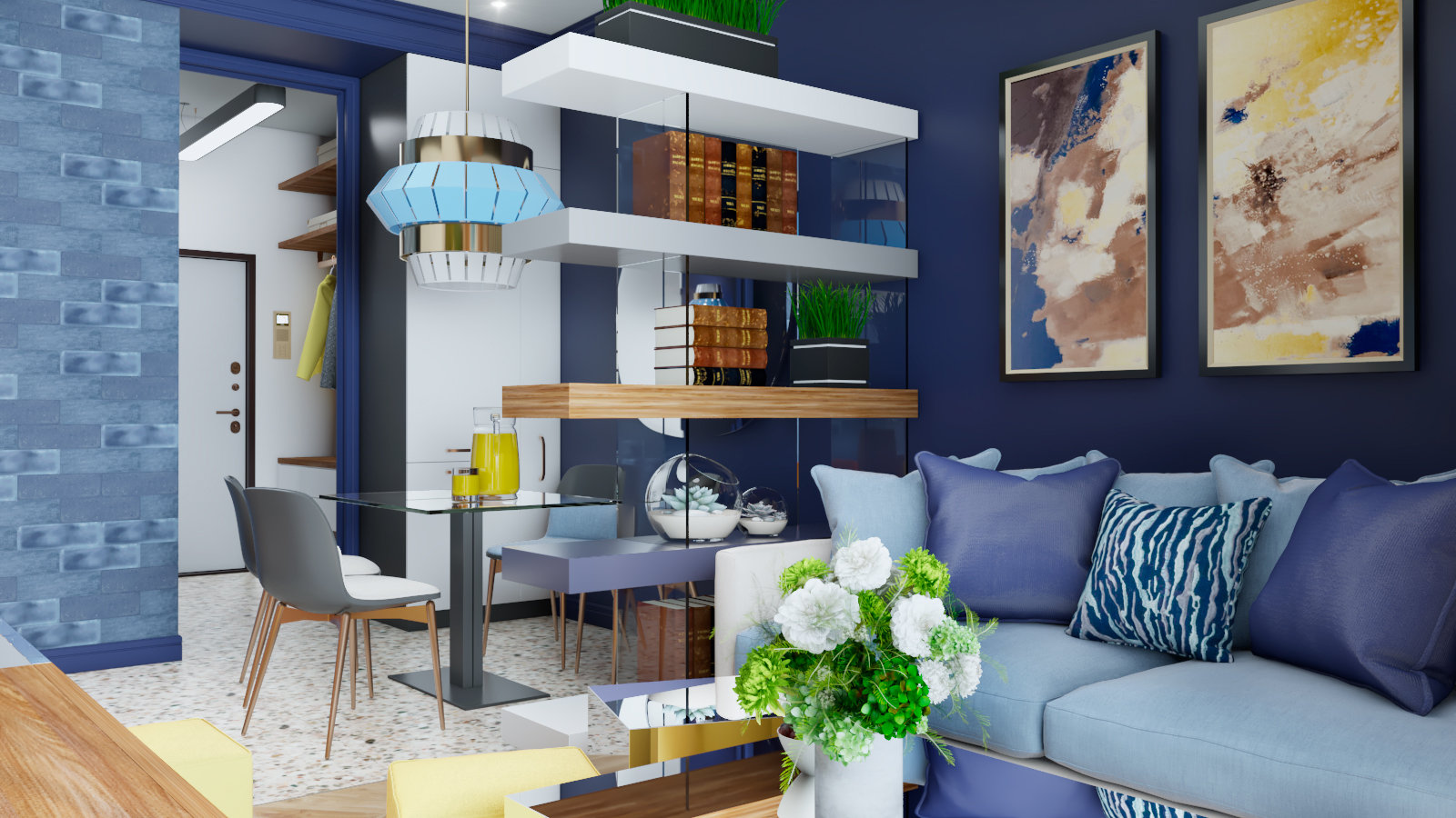 Фото из портфолио Живописная Эклектика – фотографии дизайна интерьеров на INMYROOM Фото из портфолио Живописная Эклектика – фотографии дизайна интерьеров на INMYROOM